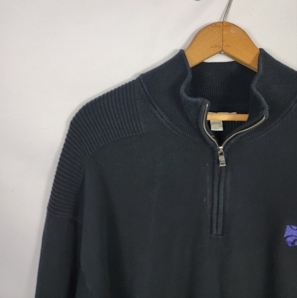 Mens XXL Cutter & Buck KU quarter zip - Picture 3 of 6